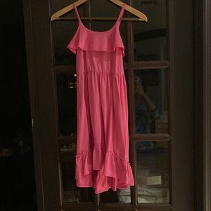 Girls pink sundress